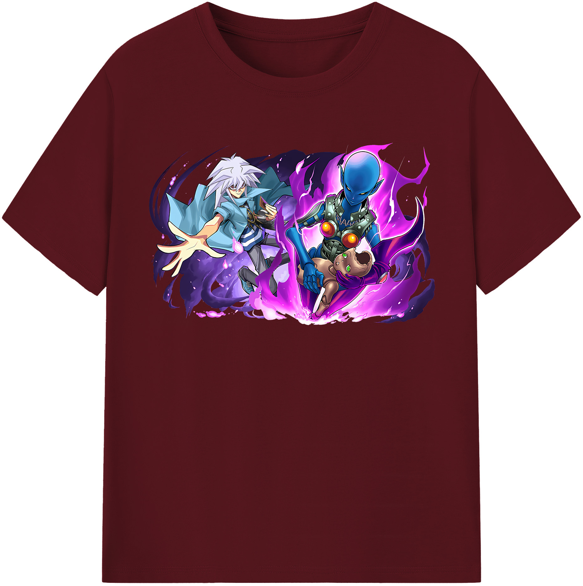 （画像用） 遊☆戯☆王 Yu-Gi-Oh! 綿100％半袖Tシャツ（フロントプリント）